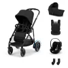 Cybex Gold eGazelle S LUX Travel System - Essential - Amya #Moon Black-black #70000719