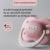 Tommee Tippee Ultimate Fit újszülött szilikon cumi sterilizáló tokkal 0-2 hó 2 db #433650 lány barack