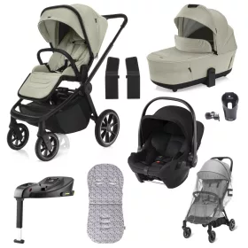   Zopa Move Cross 5 babakocsi Maxi Set - Baby-Safe Core ajándék - Boss Grey