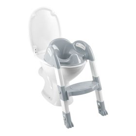  Thermobaby KiddyLoo lépcsős wc ülőke #Agate fehér-szürke