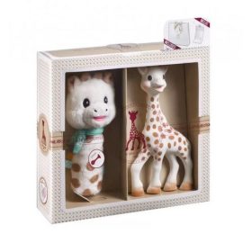  Sophiesticated ajándékszett Sophie zsiráf sípoló csörgővel #SLG000012