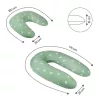Babymoov B.Love kismama párna 2in1 - plusz 1db huzattal OEKO-TEX #Wind Green #A062030