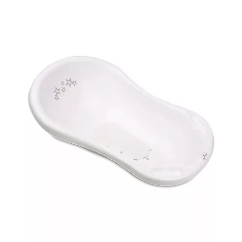 Lorelli Kád 84cm leeresztővel csúszásgátlóval Little Stars #White #57475