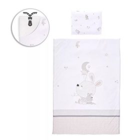   Lorelli ágynemű szett 5 részes - Little Rabbits Grey #58517