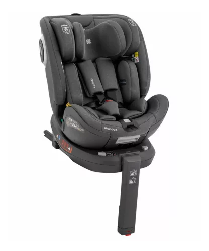 Kikkaboo i-Conic i-Size gyerekülés #40-150cm #sötétszürke