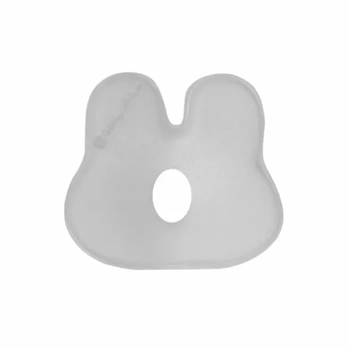 Kikkaboo párna laposfejűség elleni memóriahabos ergonomikus #Airknit nyuszi szürke