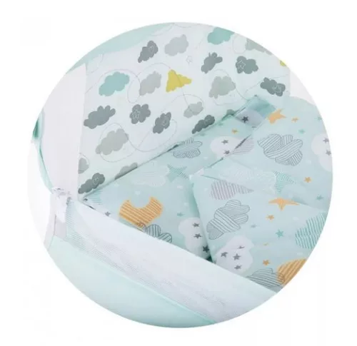 Chipolino ágynemű Close To Me kiságyhoz - Mint Sky #41577