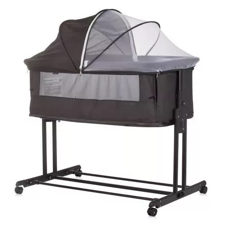 Chipolino Zen 2in1 babaöböl és utazóágy - Obsidian #58675