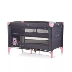 Chipolino Ariel multifunkciós utazóágy - Flamingo #58307