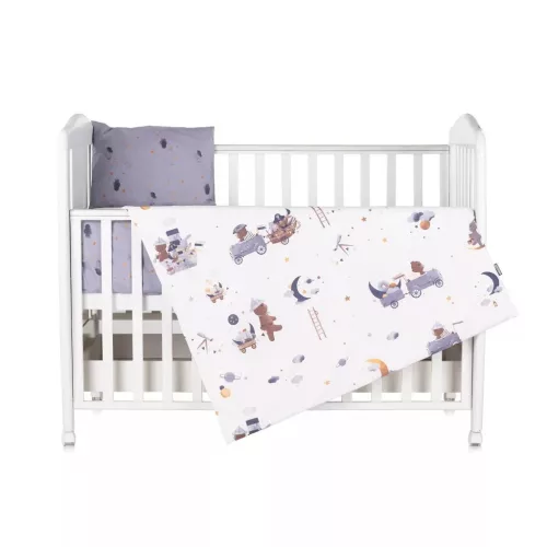 Chipolino 5 részes ágynemű garnitúra #Winnie the Pooh astronaut #61191