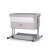 Chipolino Zen 2in1 babaöböl és utazóágy - Platinum #63903