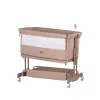 Chipolino Zen 2in1 babaöböl és utazóágy - Latte #63904