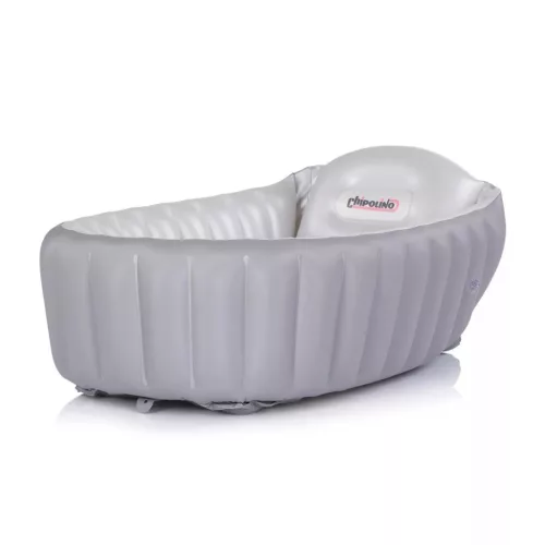 Chipolino Baby Cloud felfújható babakád pumpával - Grey #63365