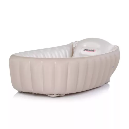Chipolino Baby Cloud felfújható babakád pumpával - Latte #63366