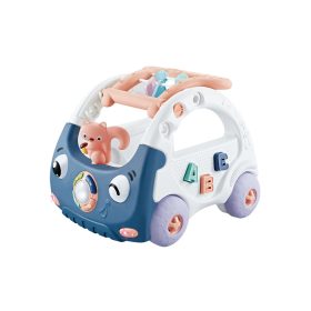   Kikkaboo készségfejlesztő járássegítő autó #Drive and Play kék