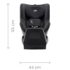 Britax Römer Dualfix M Plus gyerekülés Space Black #BRR022845