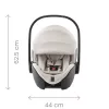 Britax Römer Baby-Safe Pro Vario Base 5Z Style hordozó Carbon Black #BRR023073