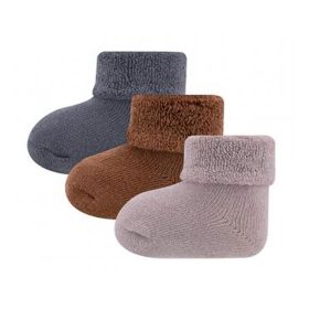   Ewers Zokni #3db #újszülött méret #Smoked pearl-brick-rosenrauch #24276