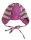 Sterntaler 2 rétegű pamut sapka #lila-szürke-csíkos #1501730-644-39
