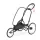 Cybex Gold ZENO babakocsi váz #Black-Pink #521000301 2026