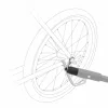 Cybex Gold kerékpáros vonóhorog kerékpár adapter #Black - black #521000767