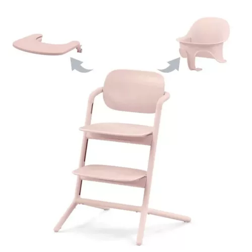 Cybex Gold LEMO 3in1 etetőszék szett #Pearl Pink - light pink #521003161