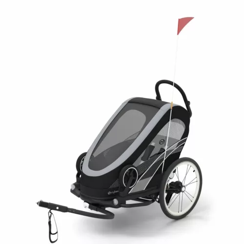 Cybex Gold ZENO babakocsi kerékpáros készlettel BLK #All Black - black #521003697