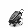 Cybex Gold ZENO babakocsi kerékpáros készlettel BLK #All Black - black #521003697