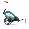 Cybex Gold ZENO babakocsi kerékpáros készlettel BLK #Maliblue - mid turquoise #521003711