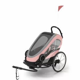   Cybex Gold ZENO babakocsi kerékpáros készlettel BLK #Silver Pink - light pink #521003725
