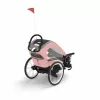 Cybex Gold ZENO babakocsi kerékpáros készlettel BLK #Silver Pink - light pink #521003725
