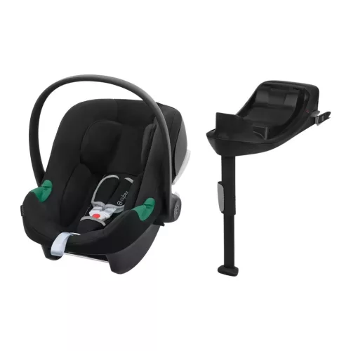 Cybex Gold Aton B2 i-size Bébihordozó BASE ONE alaplappal #Black - black #521004431