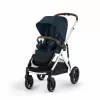 Cybex Gold Gazelle S babakocsi Silver vázzal #Ocean Blue- navy blue #522002707