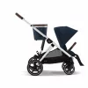Cybex Gold Gazelle S babakocsi Silver vázzal #Ocean Blue- navy blue #522002707