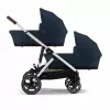 Cybex Gold Gazelle S babakocsi Silver vázzal #Ocean Blue- navy blue #522002707