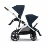 Cybex Gold Gazelle S babakocsi Silver vázzal #Ocean Blue- navy blue #522002707