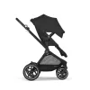 Cybex Gold Eos Lux BLK B babakocsi #Moon Black - black #522003825