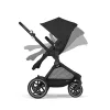 Cybex Gold Eos Lux BLK B babakocsi #Moon Black - black #522003825