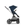 Cybex Gold Eos Lux SLV B babakocsi #Ocean Blue - navy blue #522003859