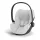 Cybex Platinum Cloud T i-size Plus hordozó #Platinum White - ligth grey #523000243