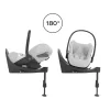 Cybex Platinum Cloud T i-size Plus hordozó #Platinum White - ligth grey #523000243