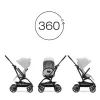 Cybex Gold Eezy S Twist Plus 2 babakocsi BLK #Candy Pink - light pink #524000119