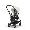 Cybex Gold Eezy S Twist Plus 2 babakocsi BLK #Canvas White - light beige #524000135