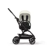 Cybex Gold Eezy S Twist Plus 2 babakocsi BLK #Canvas White - light beige #524000135