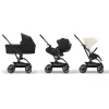 Cybex Gold Eezy S Twist Plus 2 babakocsi BLK #Canvas White - light beige #524000135