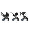 Cybex Gold eGazelle S elektromos babakocsi TPE #Moon Black - black #524000517
