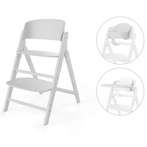 Cybex Gold CLICK and FOLD 3in1 etetőszék szett #All White - white #524000809