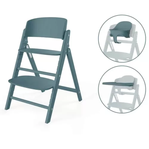 Cybex Gold CLICK and FOLD 3in1 etetőszék szett #Stone Blue - mid blue #524000833