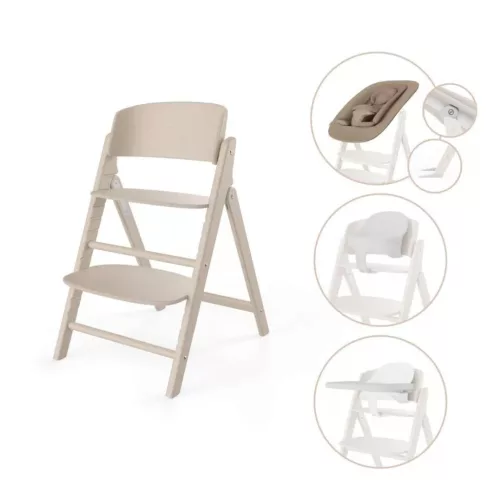 Cybex Gold CLICK and FOLD 4in1 etetőszék szett #All Natural - light natural #524000869