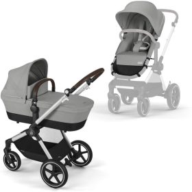   Cybex Gold Eos Lux SLV B babakocsi #Stone Grey - mid grey #524001277